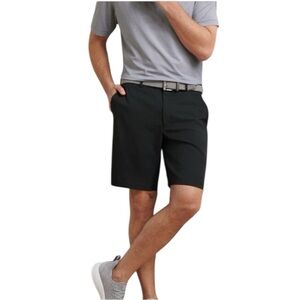 Peter Millar Crown Sport Salem Performance Black Short Men's Size 40 EUC